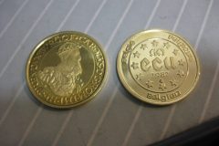ベルギー ローマ条約調印30周年記念 50エキュ金貨