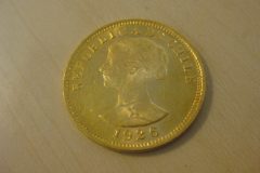 チリ　50ペソ金貨