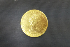 メープルリーフ金貨　1/4oz