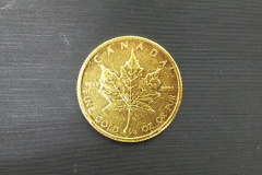 メープルリーフ金貨　1/4oz