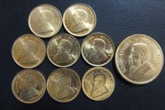 アフリカ クルーガーランド金貨1oz&1/4ozセット