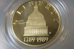 アメリカ議会200年記念5ドル金貨