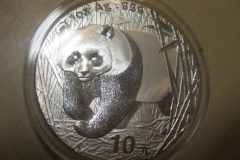 中国パンダ10元銀貨