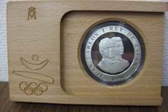 バルセロナオリンピック記念2000ペセタ銀貨　プルーフコイン