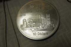 カナダ モントリオールオリンピック記念10ドル銀貨