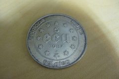 ベルギー ローマ条約調印30周年記念 5エキュ銀貨