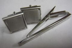カフス・タイピンセット　Silver925製品