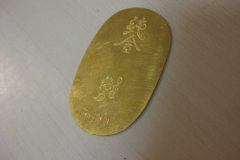 徳力の純金製小判