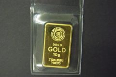 徳力のインゴット10g