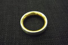 Pt1000-Au1000刻印　コンビネーションリング