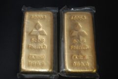 三菱マテリアル製インゴット2本