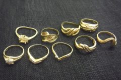 【金製品】K18リング