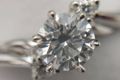プラチナのダイヤモンドリング