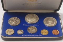 バルバドス　貨幣セット　1976年