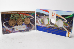 2002　日韓ワールドカップ　貨幣セット