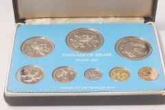 ベリーズ　プルーフ貨幣セット　Belize