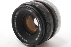 CANON FD 50mm-f1.8-s.c