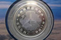 中部国際空港開港記念 500円銀貨