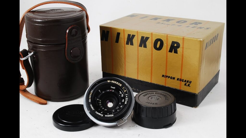 Nikon W-NIKKOR 2.5cm F4 E.P. model