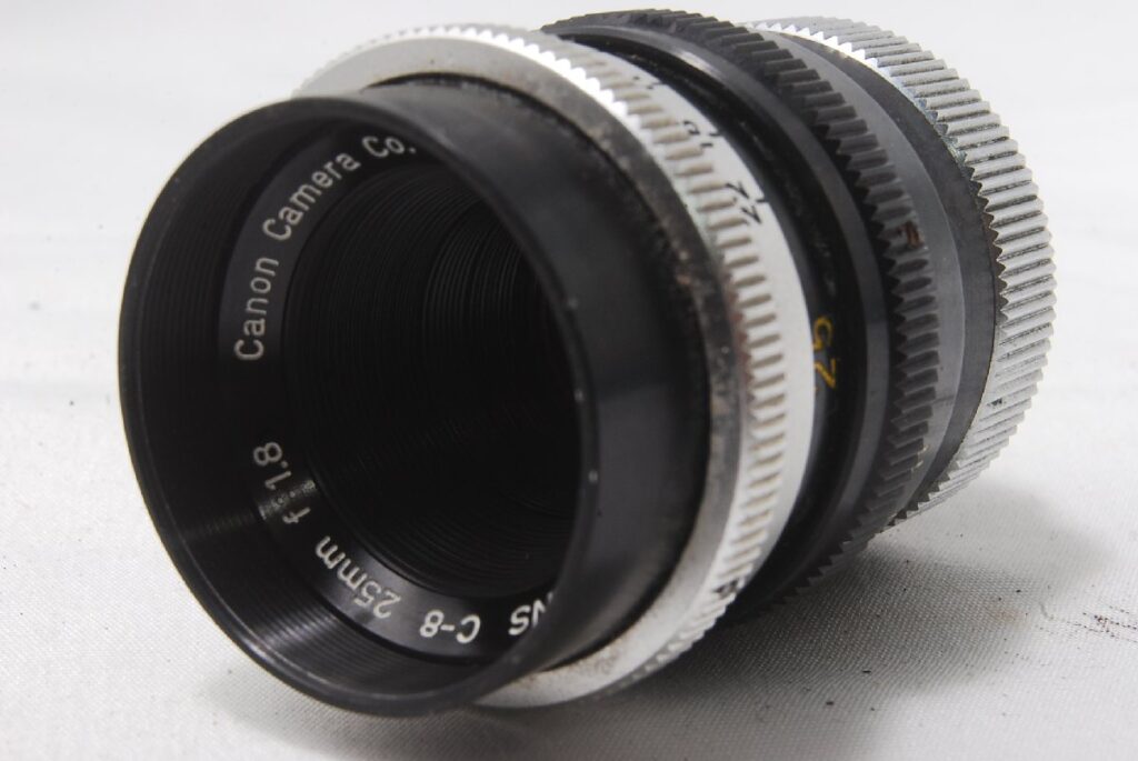 キヤノン Canon C-8 25mm F1.8